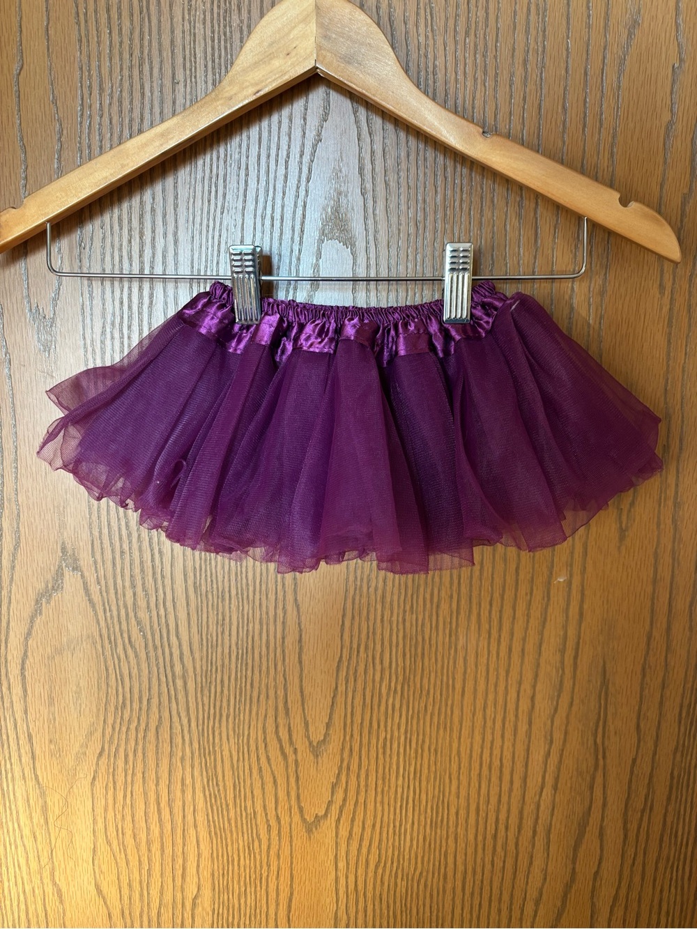 Plum Purple Tulle Mini Tutu Skirt